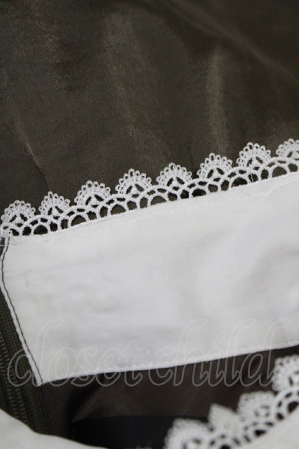 画像6: ATELIER PIERROT / カルマートドレス  カーキ H-25-09-04-011-EL-OP-KB-ZH (6)