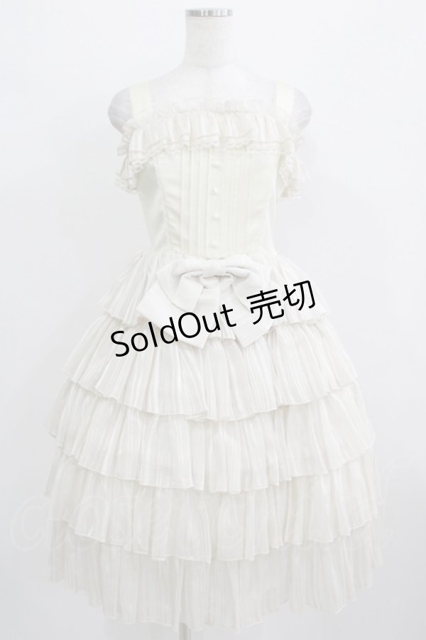 画像1: ATELIER PIERROT / コルセットジャンパースカート free アイボリー H-25-09-04-012-EL-OP-NS-ZH (1)