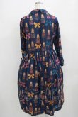 画像3: Jane Marple / Little tassel dollsのDayドレス M ブルーグレイ H-25-09-04-017-JM-OP-KB-ZH (3)