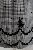 画像4: MILK / Bunny Danceドレス  白黒千鳥 H-25-09-04-023-ML-OP-KB-ZH (4)