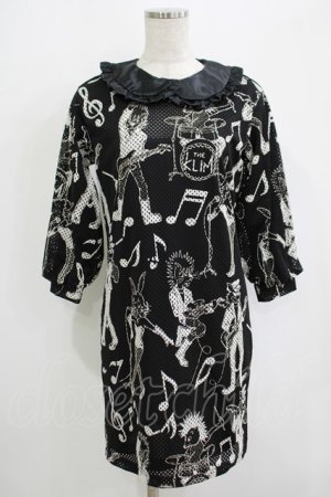画像: MILK / THE KLIMワンピース  ブラック H-25-09-05-033-ML-OP-KB-ZH