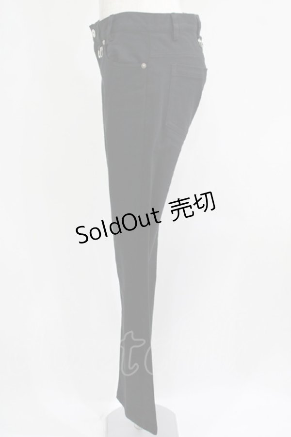 画像2: PEACE NOW / リング付きパンツ M 黒 H-25-09-05-050-PU-PA-KB-ZH (2)