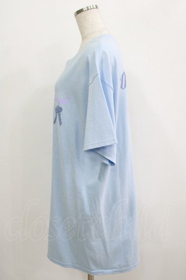 画像2: MILKBOY / SECRET KEYS TEE L ライトブルー H-25-09-05-073-MB-TO-KB-ZH (2)