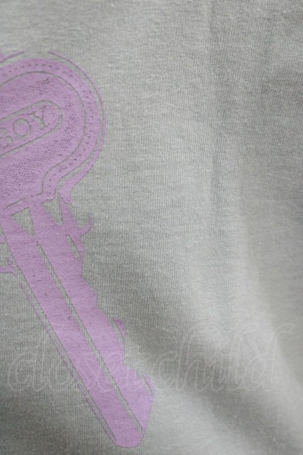 画像4: MILKBOY / SECRET KEYS TEE L ライトブルー H-25-09-05-073-MB-TO-KB-ZH (4)