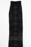 画像2: Jane Marple / Tulip lace knee socks  ブラック H-25-09-05-074-JM-ZA-KB-ZH (2)