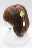 画像3: MILK / マーガレットバレッタ   H-25-09-05-075-ML-AC-KB-ZH (3)