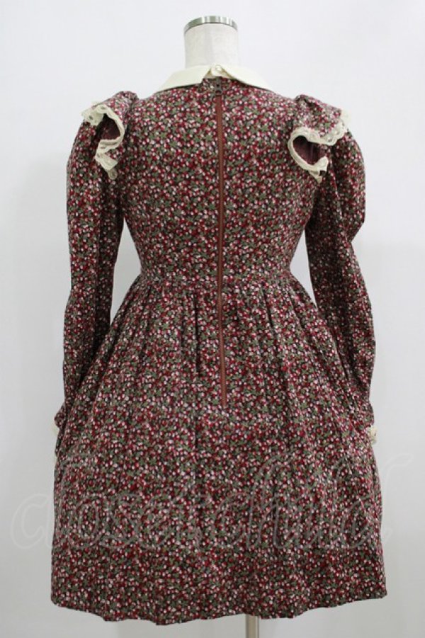 画像3: MILK / Lovely mini ドレス  ベリーフラワー H-25-09-05-010-ML-OP-KB-ZH (3)