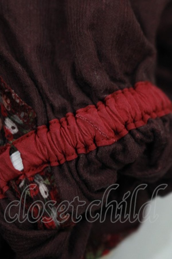 画像6: MILK / Lovely mini ドレス  ベリーフラワー H-25-09-05-010-ML-OP-KB-ZH (6)