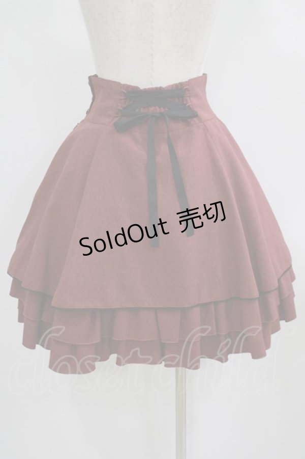 画像3: MIHO MATSUDA / スカート・ビエル  ワイン H-25-09-05-018-GO-SK-KB-ZH (3)