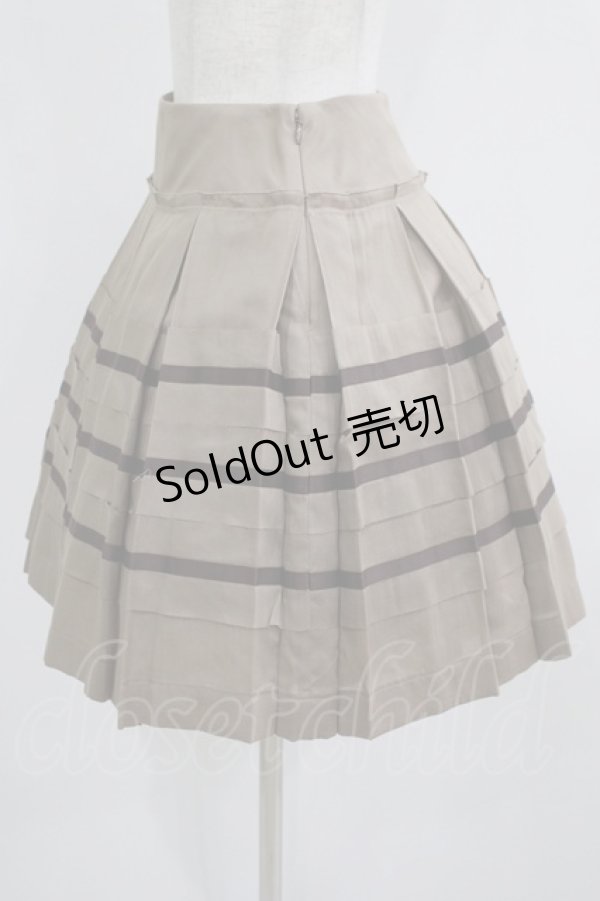 画像2: Jane Marple / プリーツスカート M ブラウン H-25-09-05-020-JM-SK-KB-ZH (2)