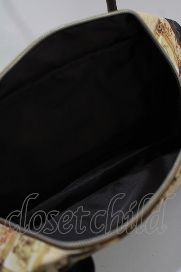 画像4: BABY,THE STARS SHINE BRIGHT / mon petit chouchou柄ボストンバッグ  生成り H-25-09-06-041-BA-BG-NS-ZH (4)