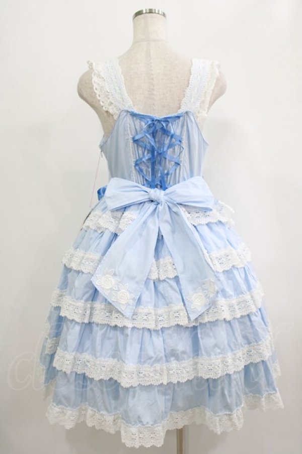 画像3: BABY,THE STARS SHINE BRIGHT / Romantic Dream Roseジャンパースカート Free サックス H-25-09-06-005-BA-OP-NS-ZH (3)