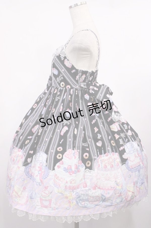 画像2: Angelic Pretty / Whip Factory ジャンパースカート Free ブラック H-25-09-06-1001-AP-OP-NS-ZH (2)