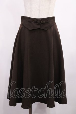 画像: an another angelus / ウエストベルトスカート Free BROWN H-25-09-06-1014-CA-SK-NS-ZH