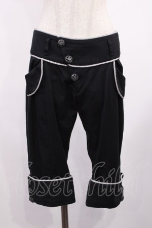 画像: ALICE and the PIRATES / パイピングパンツ Mens ブラック H-25-09-06-1016-PA-PA-NS-ZH