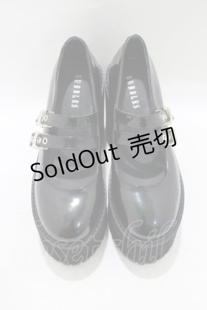 画像: Bubbles / 厚底パンプス 37（23.0cm〜23.5cm） ブラック H-25-09-06-080-CA-SH-NS-ZH