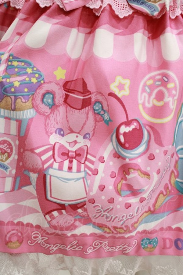 Angelic Pretty / Toy's Donut Diner エプロンドレスSet Free