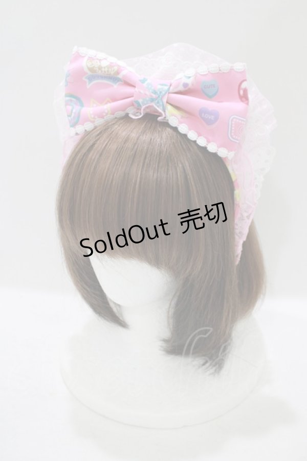 画像7: Angelic Pretty / Toy's Donut Diner エプロンドレスSet Free ピンク H-25-09-06-010-AP-OP-NS-ZH (7)