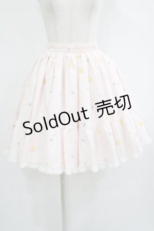 画像: metamorphose / ピンクレモネードフリルスカート Free ピンク H-25-09-06-013-ME-SK-NS-ZH