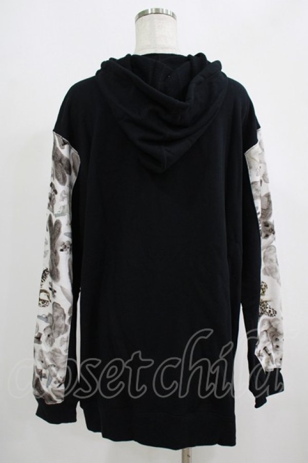 画像3: MILKBOY / KILL IT SOFTLY HOODIE  モノトーン×クロ H-25-09-07-026-MB-TO-KB-ZH (3)