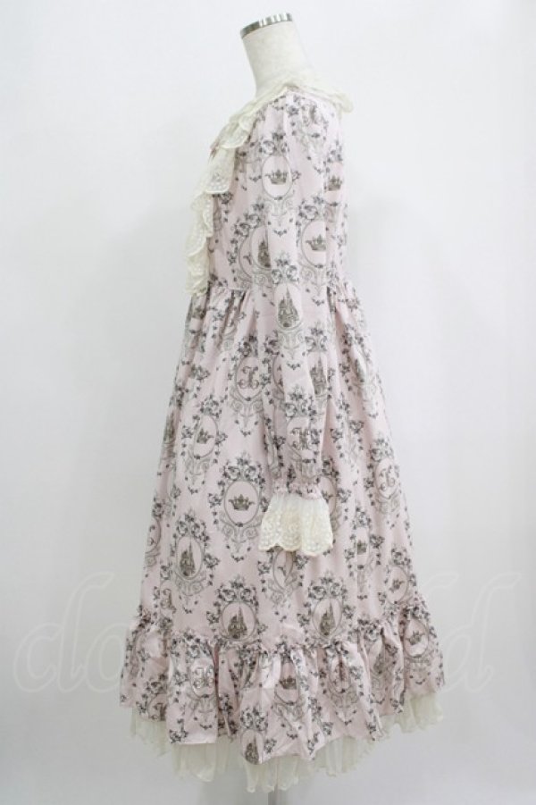 画像2: Melody BasKet / Rose Princessヨーク切替ワンピース  ピンク H-25-09-07-003-LO-OP-KB-ZH (2)