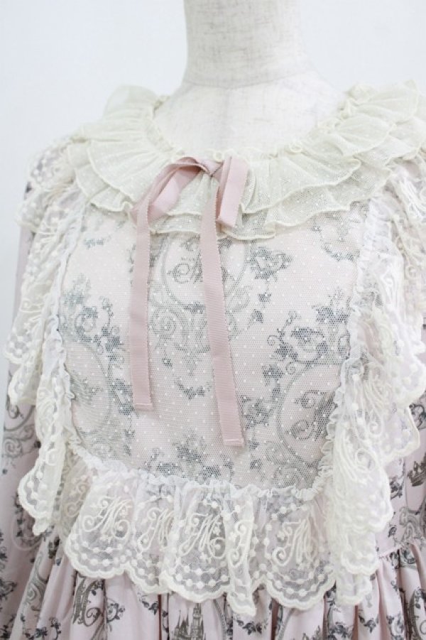 画像5: Melody BasKet / Rose Princessヨーク切替ワンピース  ピンク H-25-09-07-003-LO-OP-KB-ZH (5)