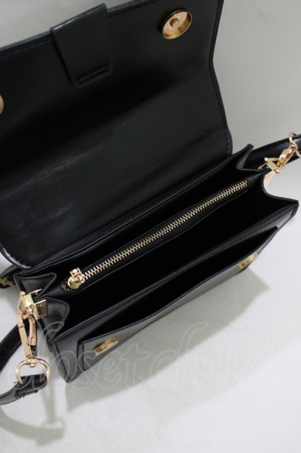 画像2: NieR CLOTHING / PUショルダーBAG  黒 H-25-09-07-037-PU-BG-KB-ZH (2)