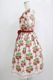 画像2: Emily Temple cute / Strawberry Ribbon treeワンピース M アイボリー H-25-09-07-001-ET-OP-KB-ZH (2)