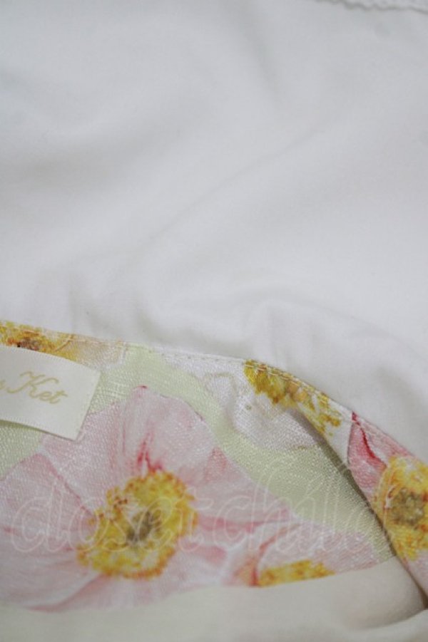 画像6: Melody BasKet / Blooming poppyフロントボタンワンピース M イエロー H-25-09-07-004-LO-OP-KB-ZT340 (6)