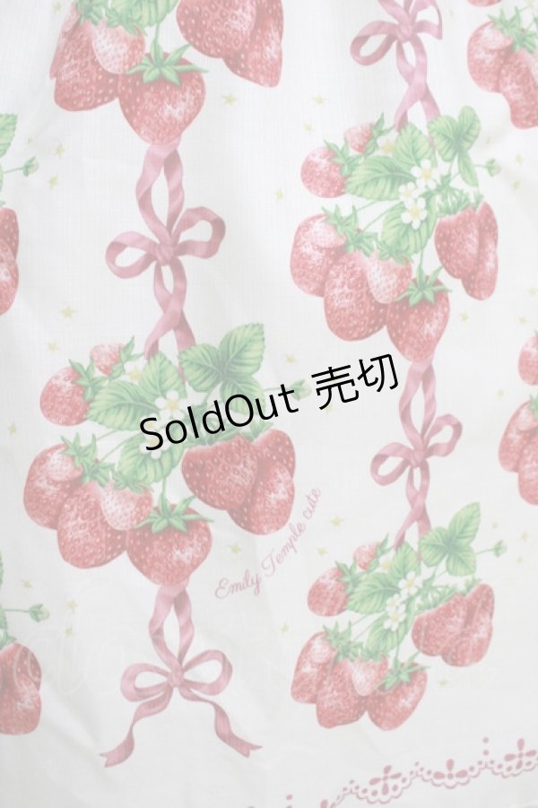 画像4: Emily Temple cute / Strawberry Ribbon treeワンピース M アイボリー H-25-09-07-001-ET-OP-KB-ZH (4)