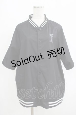 画像: NieR Clothing / LIGHT BLOUSON JACKET【半袖】  黒 H-25-09-07-022-PU-JA-KB-ZT248