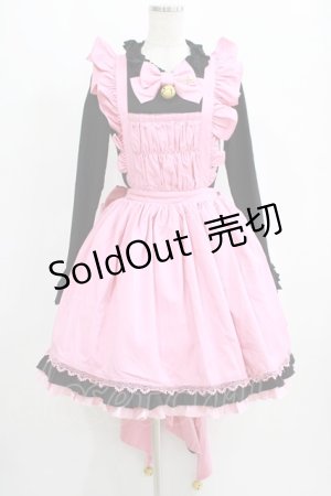 画像: 仲夏物語（海外ロリータブランド） / 仲夏物語×カードキャプターさくら//黒猫セット L ブラック/ピンク H-25-09-08-001-EL-OP-NS-ZH