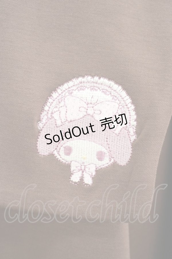 画像4: m petit by misako / サンリオキャラクターズコラボ マイメロディセーラーカーディガン 4L ブラウン H-25-09-08-032-LO-TO-NS-ZH (4)