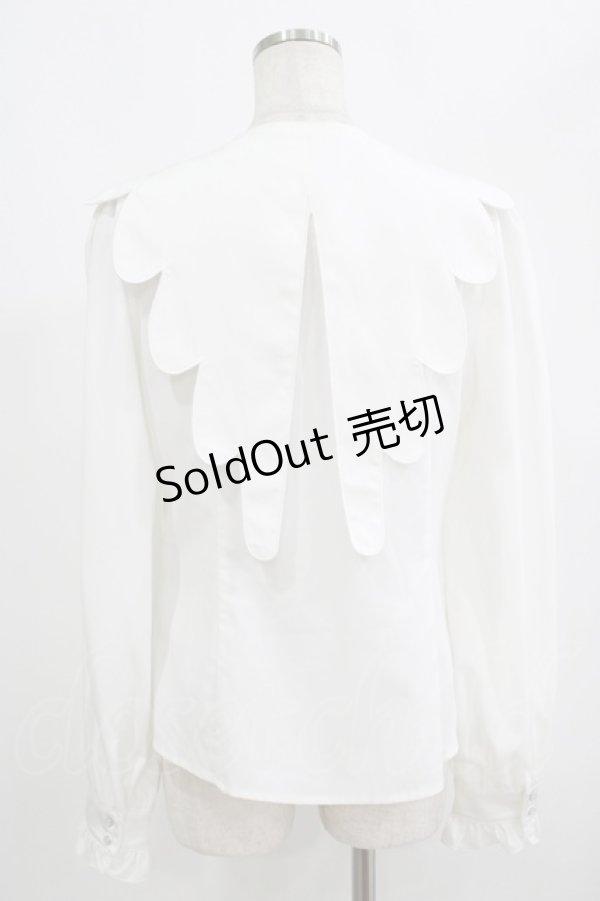 画像3: Hoshibako Works / カードキャプターさくら × HoshibakoWorks ウィングカラーブラウス M オフ H-25-09-08-040-LO-BL-NS-ZH (3)