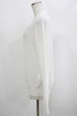 画像2: MARY QUANT / UVカットベーシックロゴ カーディガン M オフ H-25-09-08-045-PU-TO-NS-ZH (2)