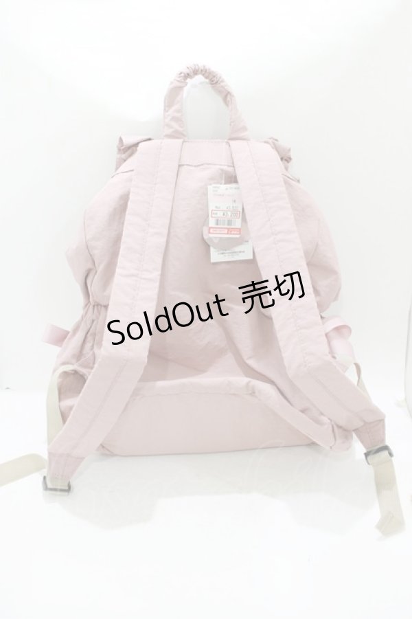 画像2: m petit by misako / TT*AMリボンフラップ  ピンク H-25-09-08-052-LO-BG-NS-ZH (2)