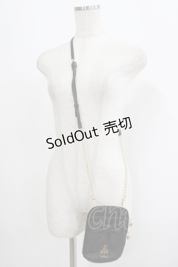 画像1: m petit by misako / AMリボンミニSD  ブラック H-25-09-08-053-LO-BG-NS-ZH (1)