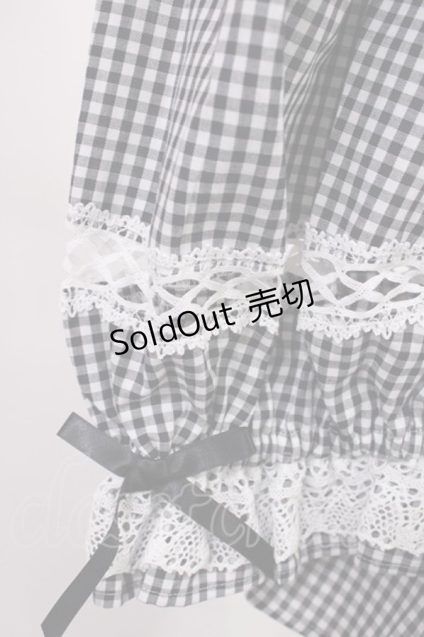 画像3: Angelic Pretty / Resortブラウス（ギンガム） free ブラック H-25-09-08-1028-AP-BL-NS-ZH (3)