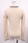 画像2: F&A / 配色使いリブニットプルオーバー Free IVORY H-25-09-08-1031-LO-TO-NS-ZT0911H (2)