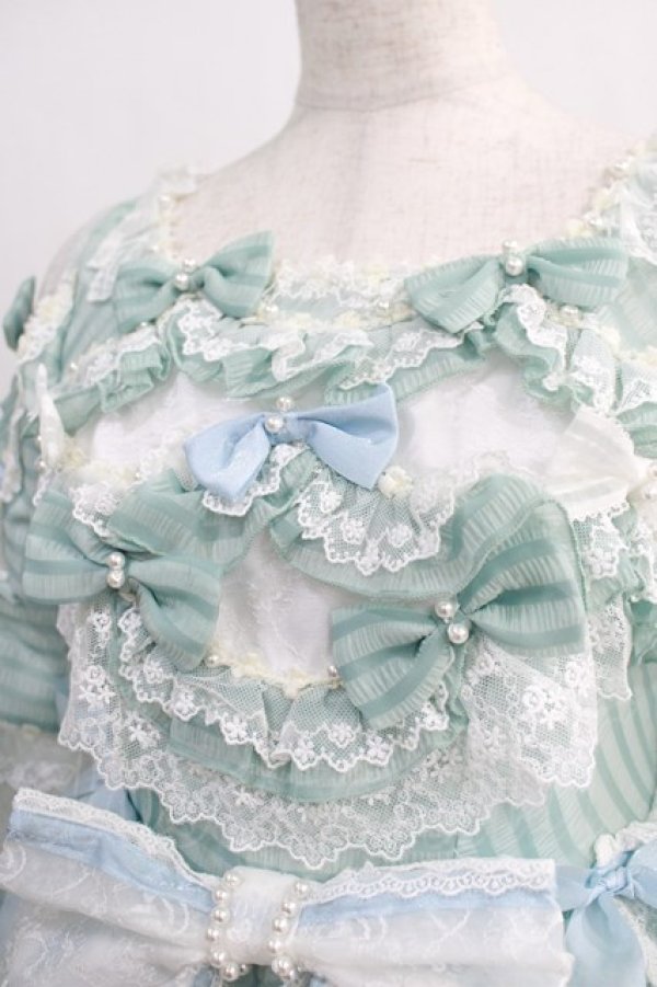 画像5: BABY,THE STARS SHINE BRIGHT / Wisteria Princess〜煌めく窓辺のウィステリア〜ワンピースドレス Free ミント H-25-09-08-1002-BA-OP-NS-ZH (5)