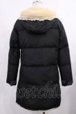 画像2: Franche Lippee / ロングダウンジャケット M ブラック H-25-09-08-1036-LO-JA-NS-ZT-C046 (2)