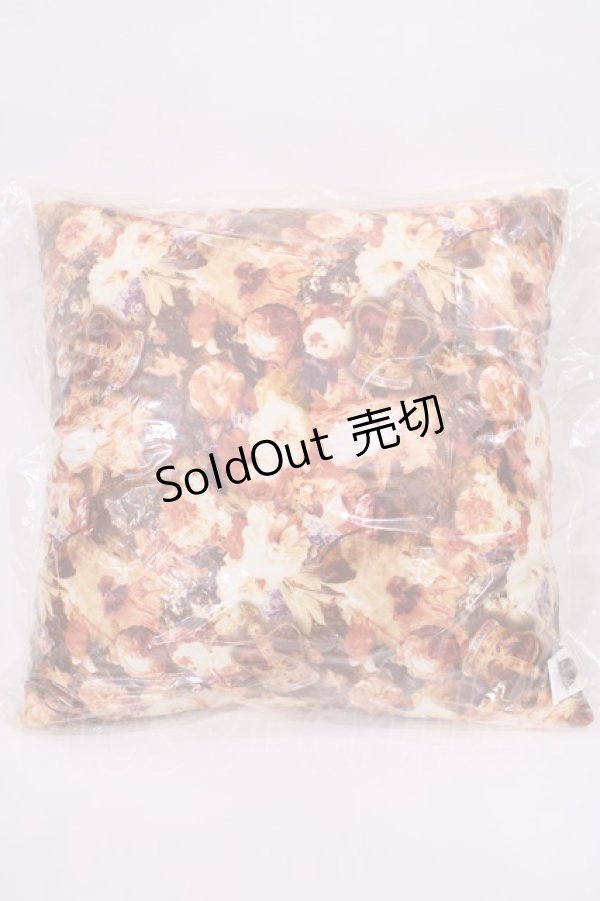 画像1: Victorian maiden / Victorian Queenクッション  コーラル H-25-09-08-1038-CL-ZA-NS-ZH (1)