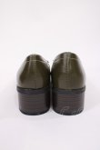 画像3: Fi.n.t / プチレースアップローファー S/23cm KHAKI H-25-09-08-1039-CA-SH-NS-ZH (3)