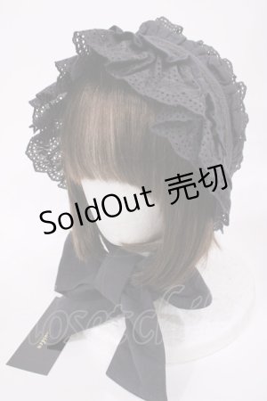 画像: Victorian maiden / ハーベストレーシーボンネット  セサミ H-25-09-08-1040-CL-AC-NS-ZH