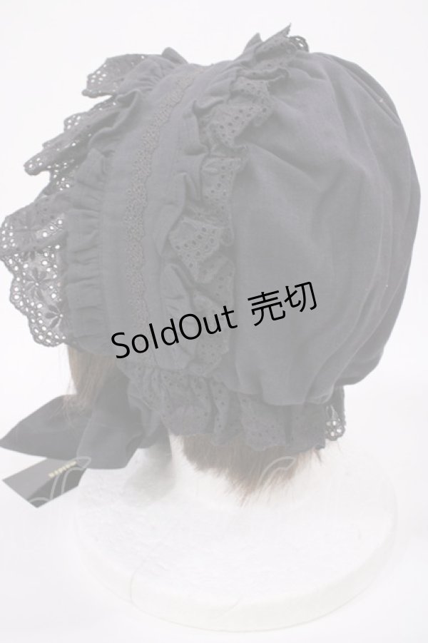 画像2: Victorian maiden / ハーベストレーシーボンネット  セサミ H-25-09-08-1040-CL-AC-NS-ZH (2)