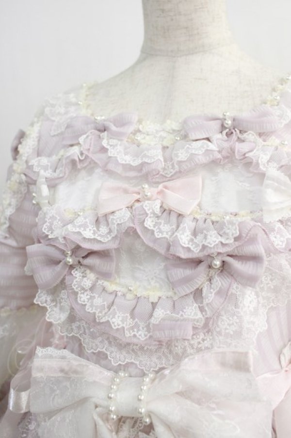 画像5: BABY,THE STARS SHINE BRIGHT / Wisteria Princess〜煌めく窓辺のウィステリア〜ワンピースドレス Free ピンク H-25-09-08-1003-BA-OP-NS-ZH (5)