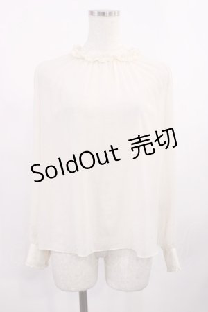 画像: Franche Lippee / フリルブラウス M 生成り H-25-09-08-1025-LO-BL-NS-ZH