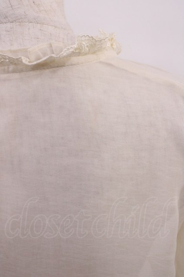 画像3: Franche Lippee / フリルブラウス M 生成り H-25-09-08-1025-LO-BL-NS-ZH (3)
