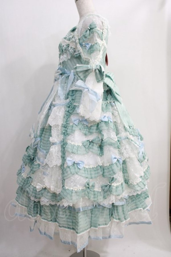 画像2: BABY,THE STARS SHINE BRIGHT / Wisteria Princess〜煌めく窓辺のウィステリア〜ワンピースドレス Free ミント H-25-09-08-1002-BA-OP-NS-ZH (2)