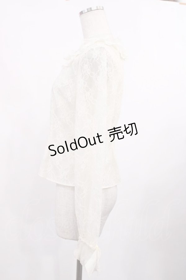 画像2: BABY,THE STARS SHINE BRIGHT / Eternal Bouquet Princessブラウス Free アイボリー H-25-09-08-1026-BA-BL-NS-ZH (2)